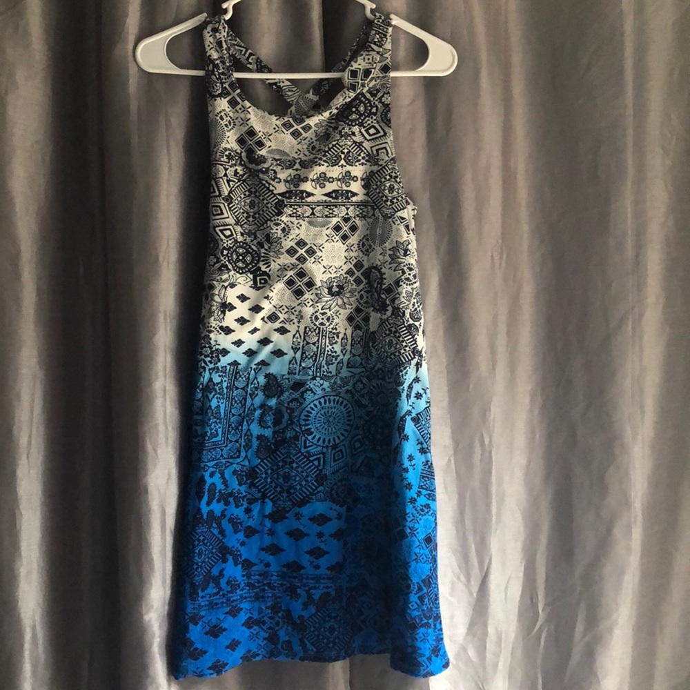 Ombré design dress